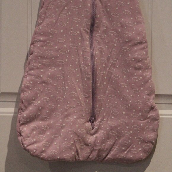 2/$20 🏷 Basics Purple Cloud Sleep Sack Size 0-6m - Picture 3 of 3
